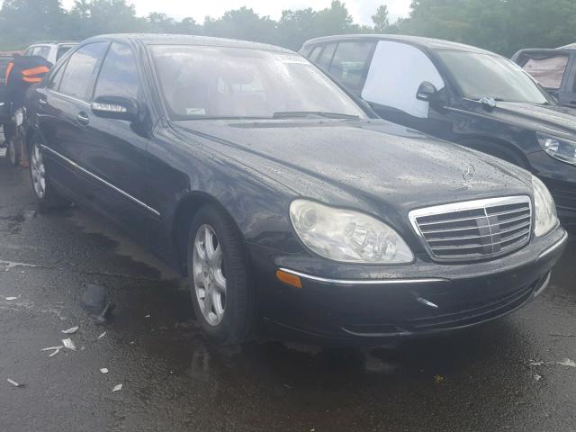 WDBNG84J35A438353 - 2005 MERCEDES-BENZ S 500 4MAT BLACK photo 1