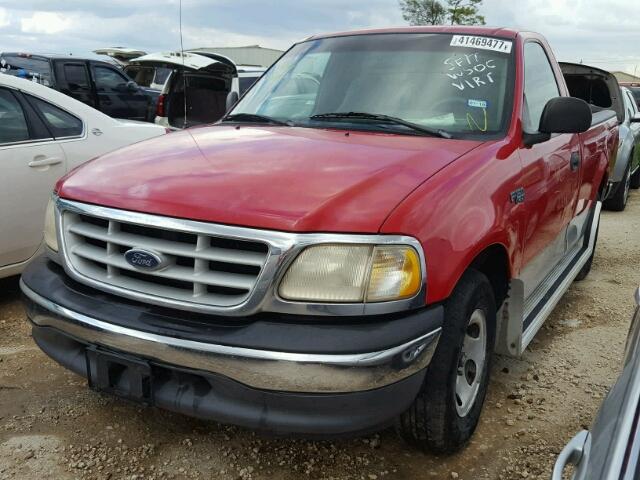 1FTZF1727XKA95318 - 1999 FORD F150 RED photo 2