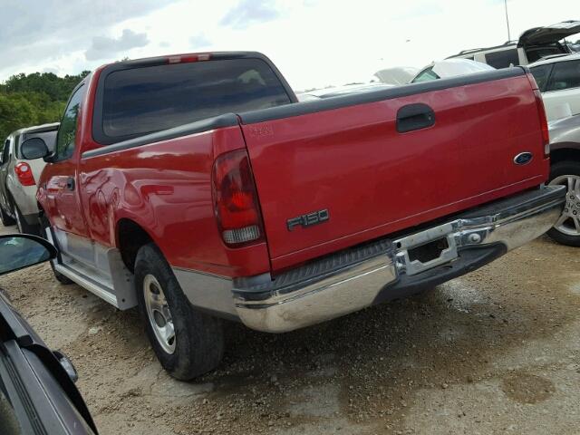 1FTZF1727XKA95318 - 1999 FORD F150 RED photo 3