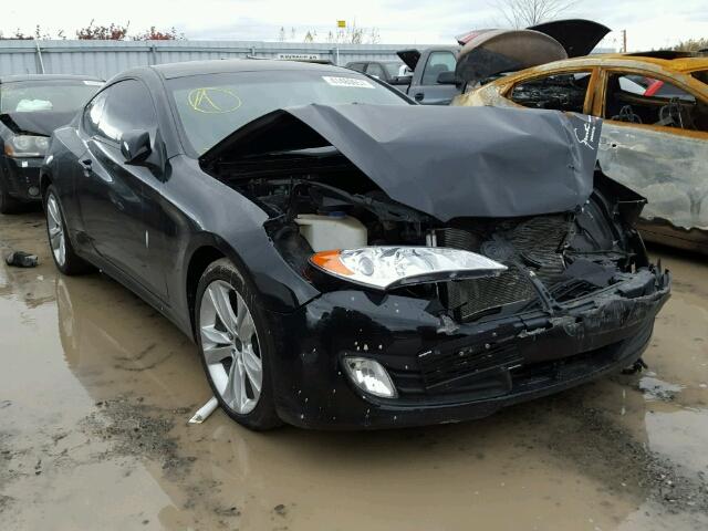 KMHHT6KD4BU056608 - 2011 HYUNDAI GENESIS CO BLACK photo 1