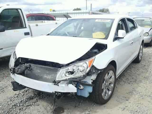 1G4GC5ED3BF132583 - 2011 BUICK LACROSSE C WHITE photo 2