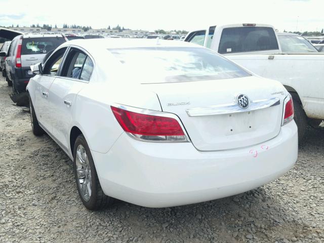 1G4GC5ED3BF132583 - 2011 BUICK LACROSSE C WHITE photo 3