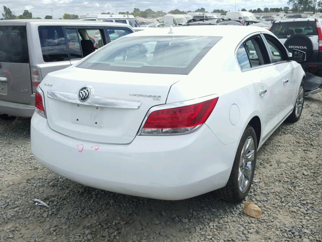 1G4GC5ED3BF132583 - 2011 BUICK LACROSSE C WHITE photo 4