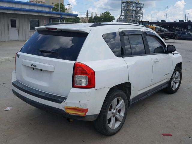 1J4NT1FA9BD156899 - 2011 JEEP COMPASS SP WHITE photo 4