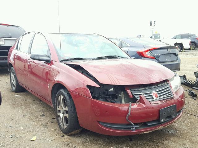 1G8AJ55F97Z162902 - 2007 SATURN ION LEVEL RED photo 1