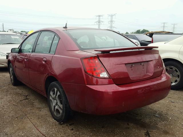 1G8AJ55F97Z162902 - 2007 SATURN ION LEVEL RED photo 3