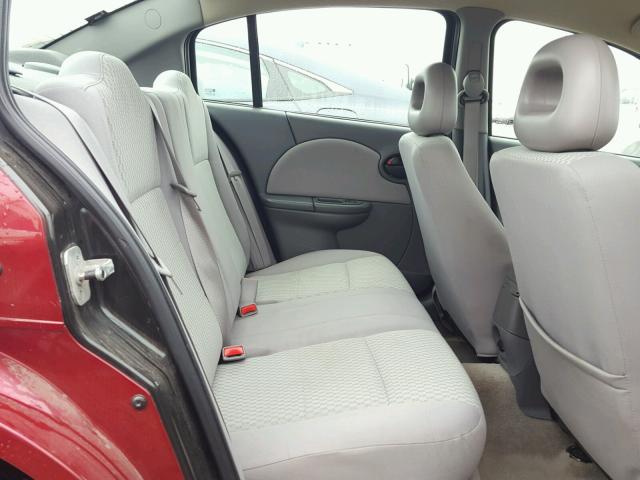 1G8AJ55F97Z162902 - 2007 SATURN ION LEVEL RED photo 6