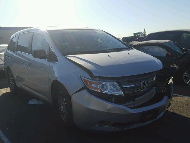 5FNRL5H62CB147527 - 2012 HONDA ODYSSEY EX SILVER photo 1