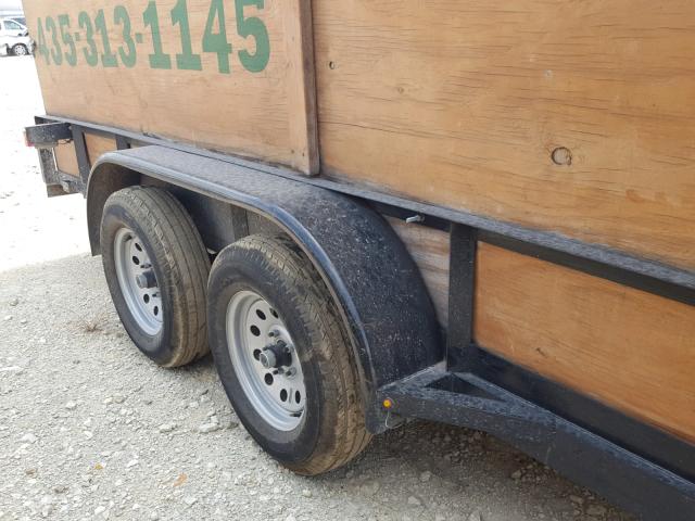 5VNBU1627HT187527 - 2017 UTILITY TRAILER BLACK photo 8