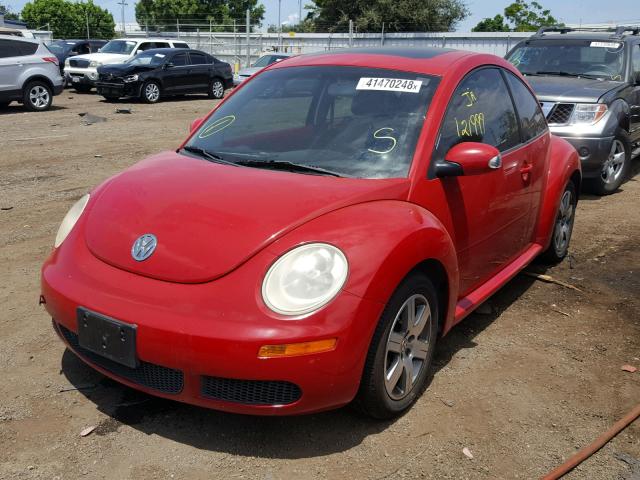 3VWRG31C06M417943 - 2006 VOLKSWAGEN NEW BEETLE 红色 照片 2