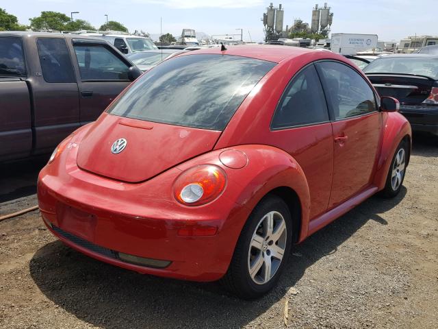 3VWRG31C06M417943 - 2006 VOLKSWAGEN NEW BEETLE 红色 照片 4