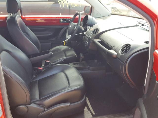 3VWRG31C06M417943 - 2006 VOLKSWAGEN NEW BEETLE 红色 照片 5