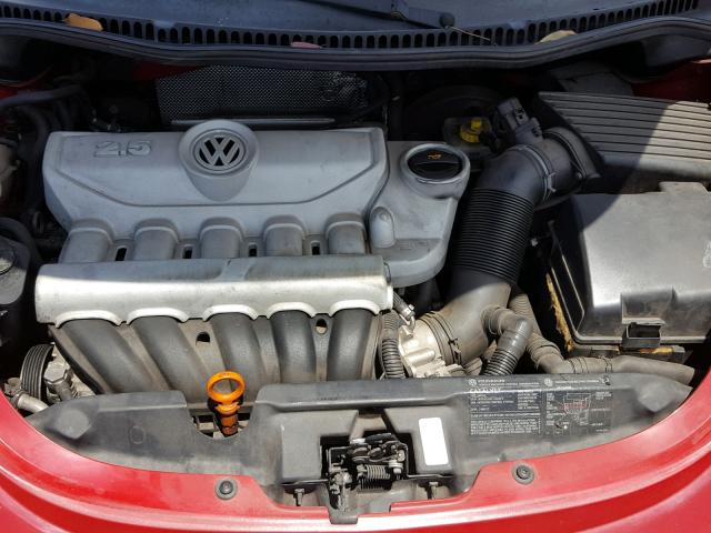 3VWRG31C06M417943 - 2006 VOLKSWAGEN NEW BEETLE 红色 照片 7
