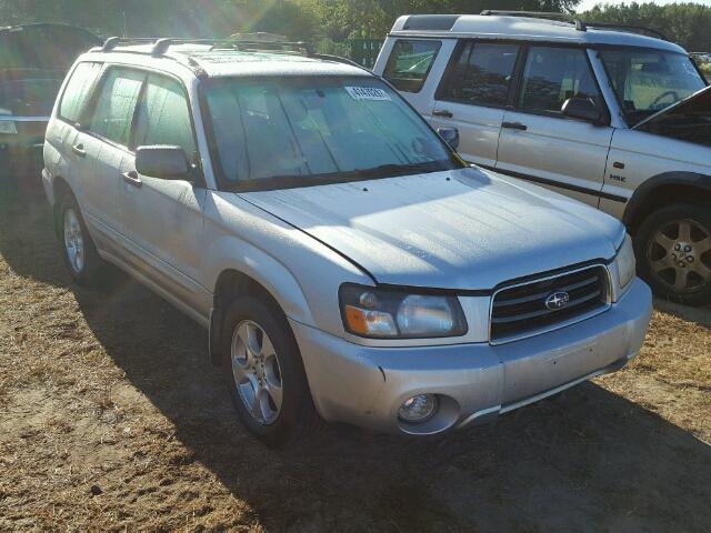 JF1SG65644H740345 - 2004 SUBARU FORESTER 2 SILVER photo 1