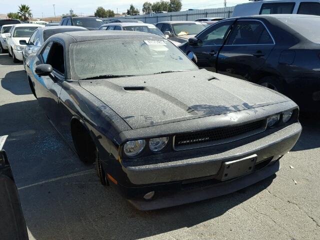 2B3CJ4DV4AH220277 - 2010 DODGE CHALLENGER BLACK photo 1