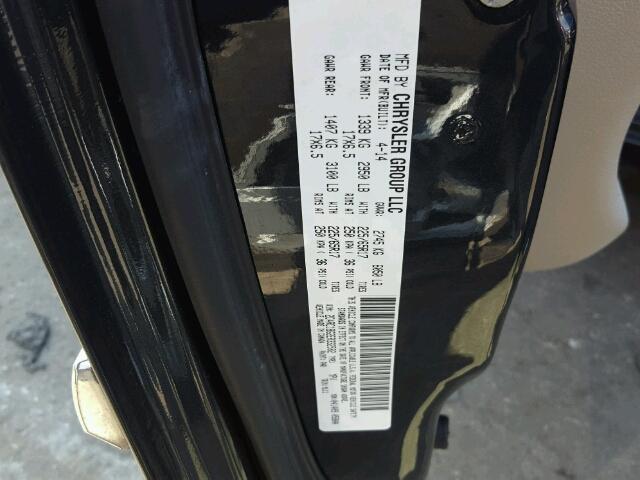 2C4RC1BG2ER332582 - 2014 CHRYSLER TOWN & COU BLUE photo 10