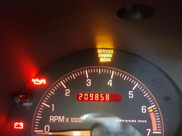 1G2NF52E64M624222 - 2004 PONTIAC GRAND AM S Boz foto 8