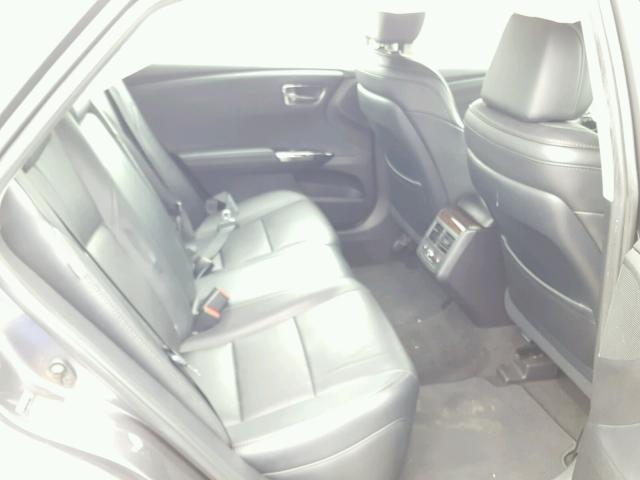 4T1BK1EB2FU156301 - 2015 TOYOTA AVALON XLE GRAY photo 6