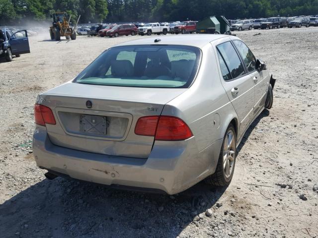 YS3ED49G673510436 - 2007 SAAB 9-5 2.3T TAN photo 4