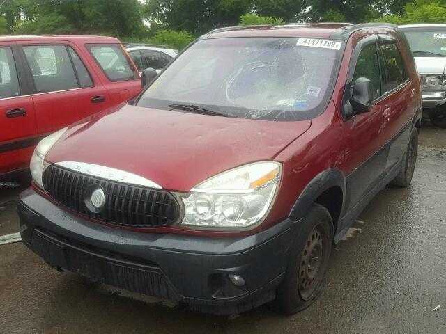 3G5DB03E35S555390 - 2005 BUICK RENDEZVOUS RED photo 2