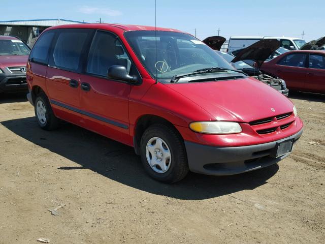 2B4FP2533XR368660 - 1999 DODGE CARAVAN RED photo 1