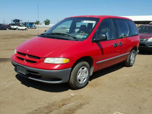 2B4FP2533XR368660 - 1999 DODGE CARAVAN RED photo 2