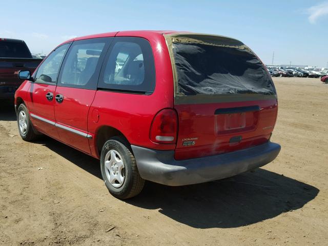 2B4FP2533XR368660 - 1999 DODGE CARAVAN RED photo 3