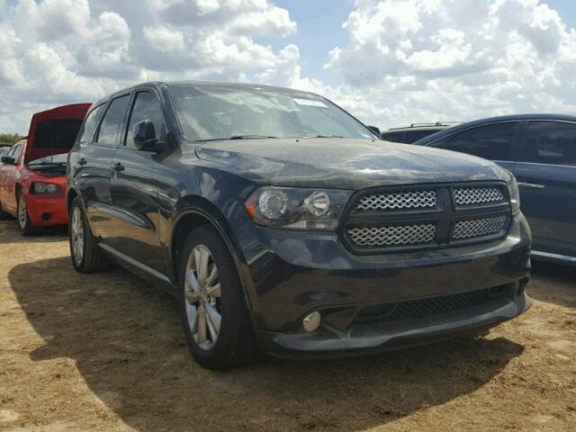 1C4SDHCT2CC121794 - 2012 DODGE DURANGO BLACK photo 1