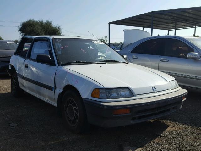 JHMED645XJS033921 - 1988 HONDA CIVIC 1.5 WHITE photo 1