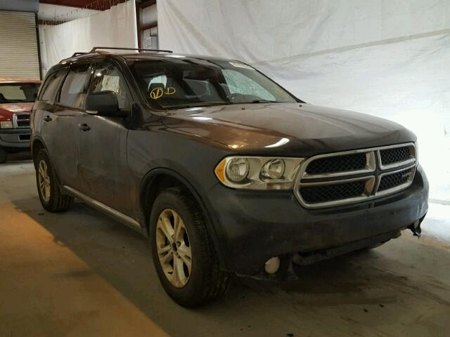 1D4RE4GG0BC650633 - 2011 DODGE DURANGO CR GRAY photo 1