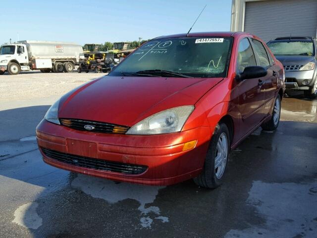 1FAFP34P73W154677 - 2003 FORD FOCUS BURGUNDY photo 2