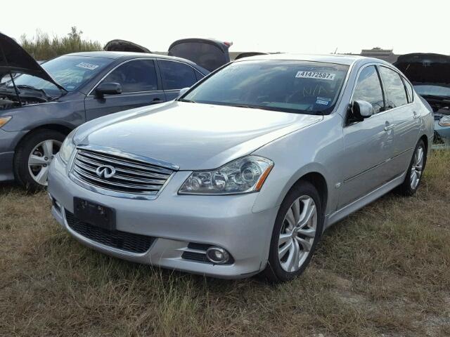 JNKCY01E29M800304 - 2009 INFINITI M35 SILVER photo 2