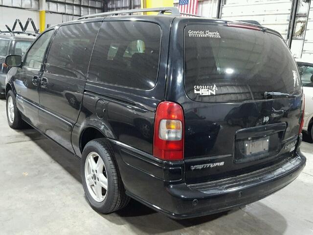 1GNDV13E92D291276 - 2002 CHEVROLET VENTURE LU BLACK photo 3