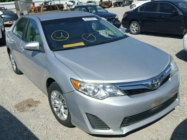 4T4BF1FK9CR259686 - 2012 TOYOTA CAMRY BASE SILVER photo 1