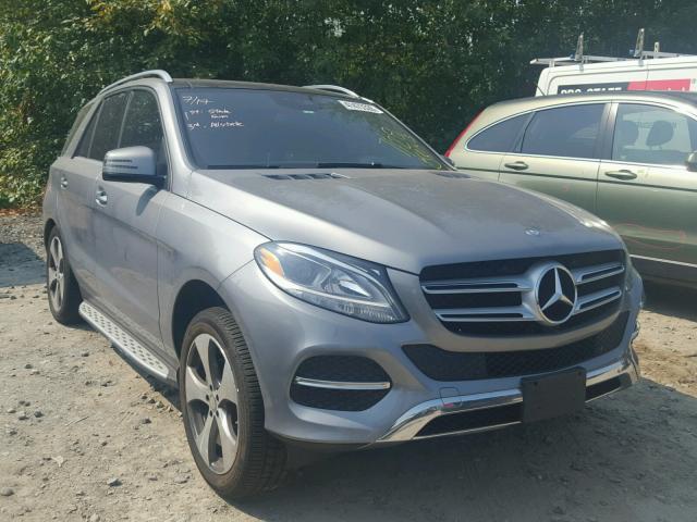 4JGDA5HB9GA767721 - 2016 MERCEDES-BENZ GLE 350 4M SILVER photo 1