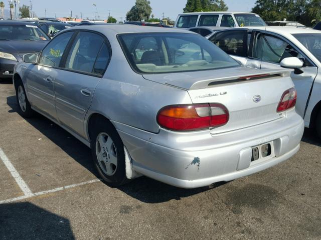 1G1NE52J72M540864 - 2002 CHEVROLET MALIBU LS ვერცხლისფერი ფოტო 3