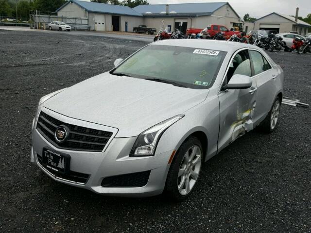 1G6AG5RX6D0159112 - 2013 CADILLAC ATS SILVER photo 2