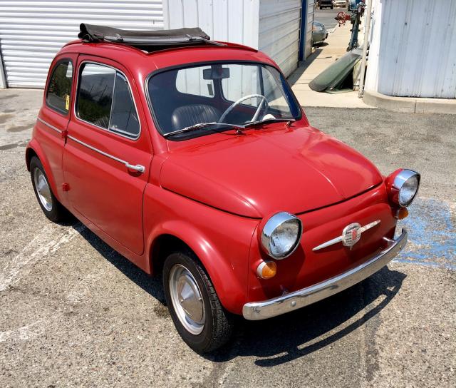 110160015 - 1961 FIAT 500 RED photo 1