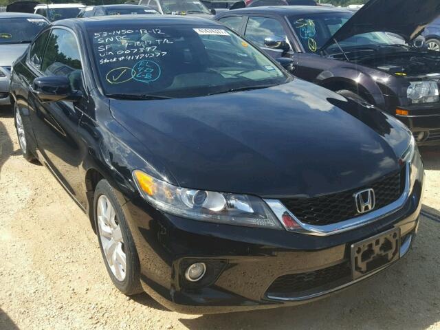 1HGCT1B89EA007397 - 2014 HONDA ACCORD BLACK photo 1