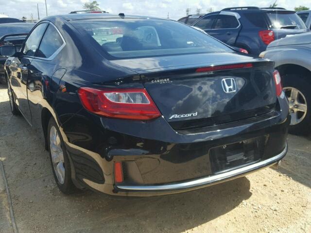 1HGCT1B89EA007397 - 2014 HONDA ACCORD BLACK photo 3