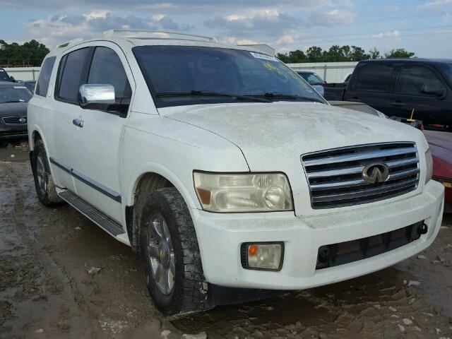 5N3AA08C54N808050 - 2004 INFINITI QX56 WHITE photo 1