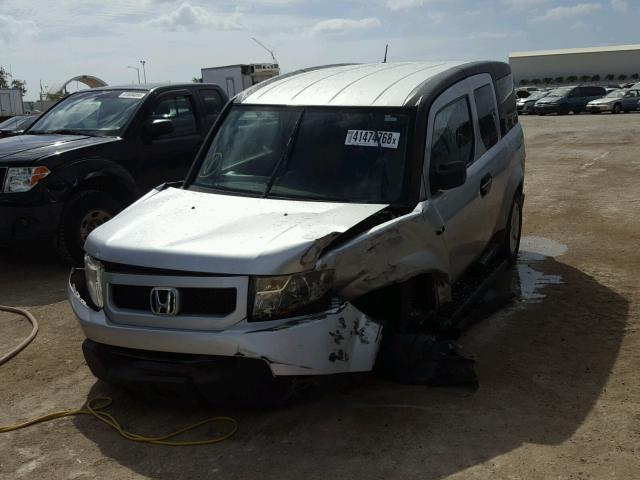 5J6YH18769L000822 - 2009 HONDA ELEMENT EX SILVER photo 2