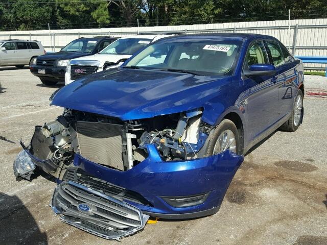 1FAHP2E83FG170450 - 2015 FORD TAURUS SEL BLUE photo 2