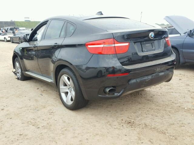 5UXFG2C55BLX05918 - 2011 BMW X6 BLACK photo 3