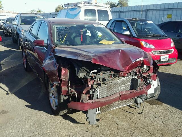 1G11C5SL7FF348697 - 2015 CHEVROLET MALIBU 1LT MAROON photo 1