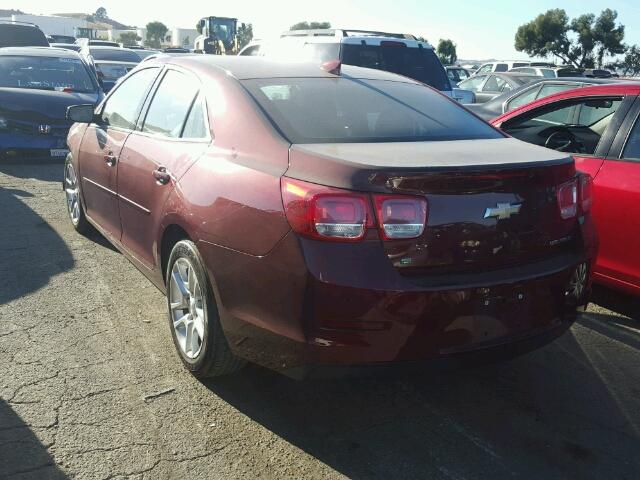 1G11C5SL7FF348697 - 2015 CHEVROLET MALIBU 1LT MAROON photo 3