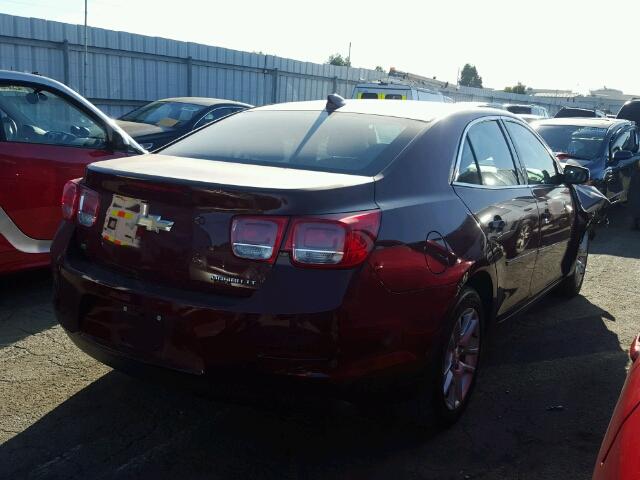 1G11C5SL7FF348697 - 2015 CHEVROLET MALIBU 1LT MAROON photo 4