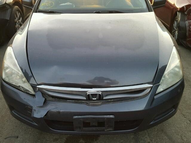 1HGCM56777A057613 - 2007 HONDA ACCORD EX GRAY photo 7