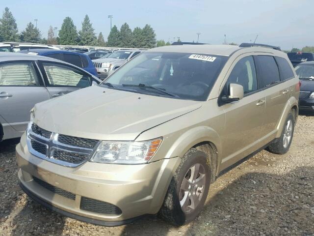 3D4PH1FG3BT515018 - 2011 DODGE JOURNEY MA BEIGE photo 2