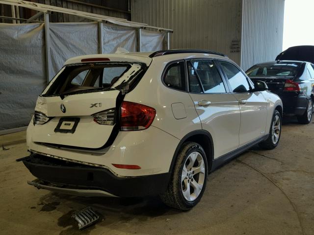 WBAVM1C51EVW52057 - 2014 BMW X1 SDRIVE2 WHITE photo 4